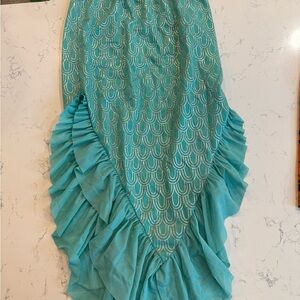 Cat & Jack Teal Mermaid Swim Dress